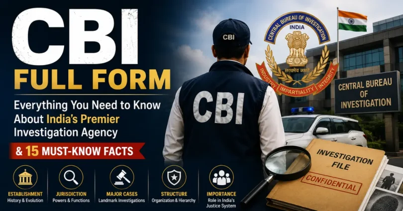 cbi full form everything you need to know about india's premier investigation agency must-know facts