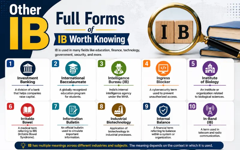 other full forms of ib worth knowing