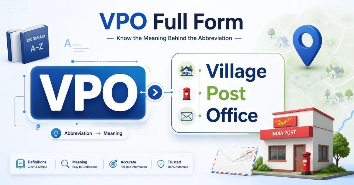 vpo full form