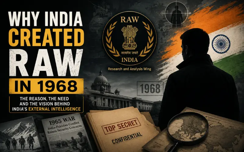 why india created raw in 1968